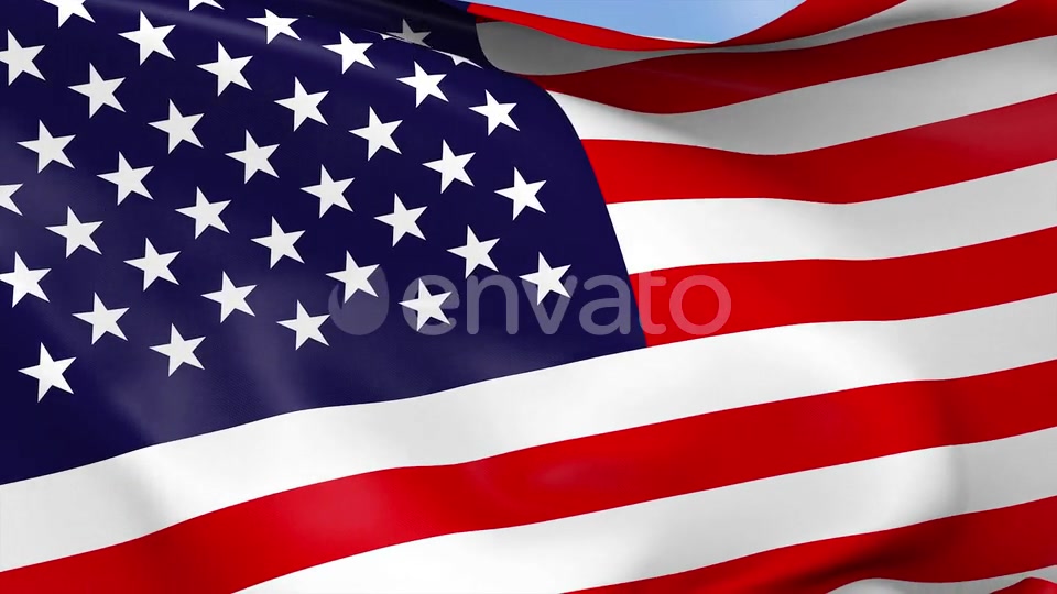 USA Flag Videohive 23659452 Motion Graphics Image 5