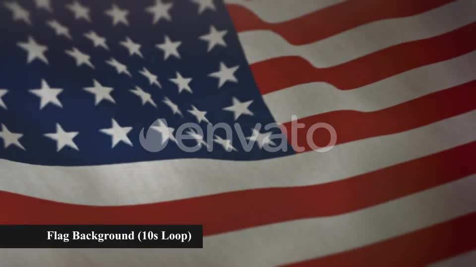 USA Flag (Independence Day Package) Videohive 22069441 Motion Graphics Image 1