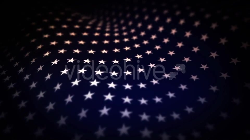 USA Flag Stars Background Videohive 16615264 Motion Graphics Image 3