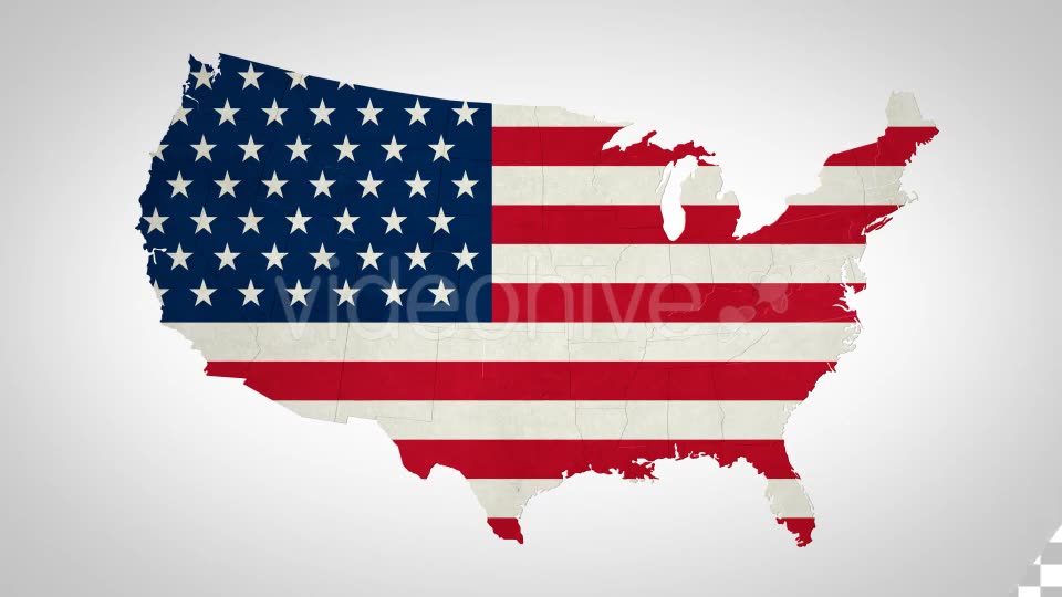 USA Map States Combine Videohive 14593027 Motion Graphics Image 8