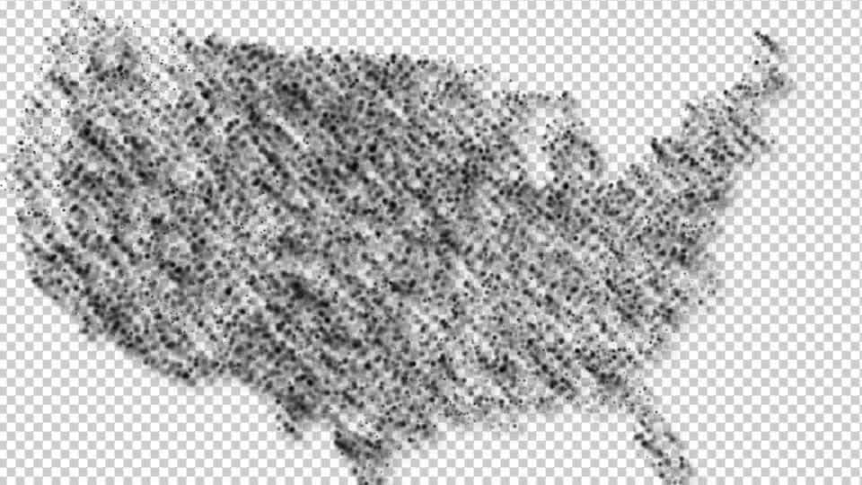 USA Particles Formation Videohive 12650797 Motion Graphics Image 8