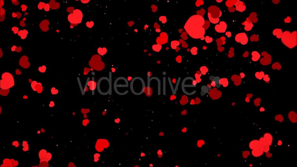 Valentine Heart Falling Videohive 21361643 Motion Graphics Image 1