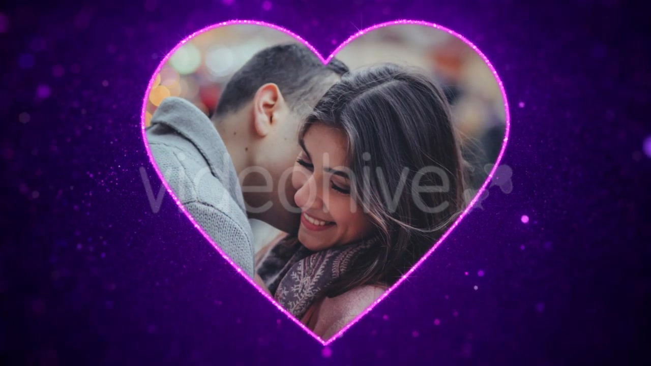 Valentine Heart Frame x 3 Colors Videohive 21322049 Motion Graphics Image 4