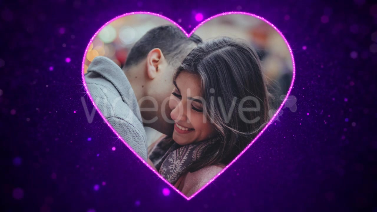 Valentine Heart Frame x 3 Colors Videohive 21322049 Motion Graphics Image 5