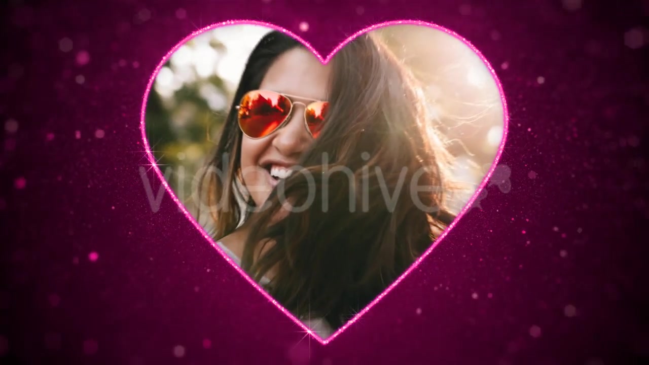Valentine Heart Frame x 3 Colors Videohive 21322049 Motion Graphics Image 6