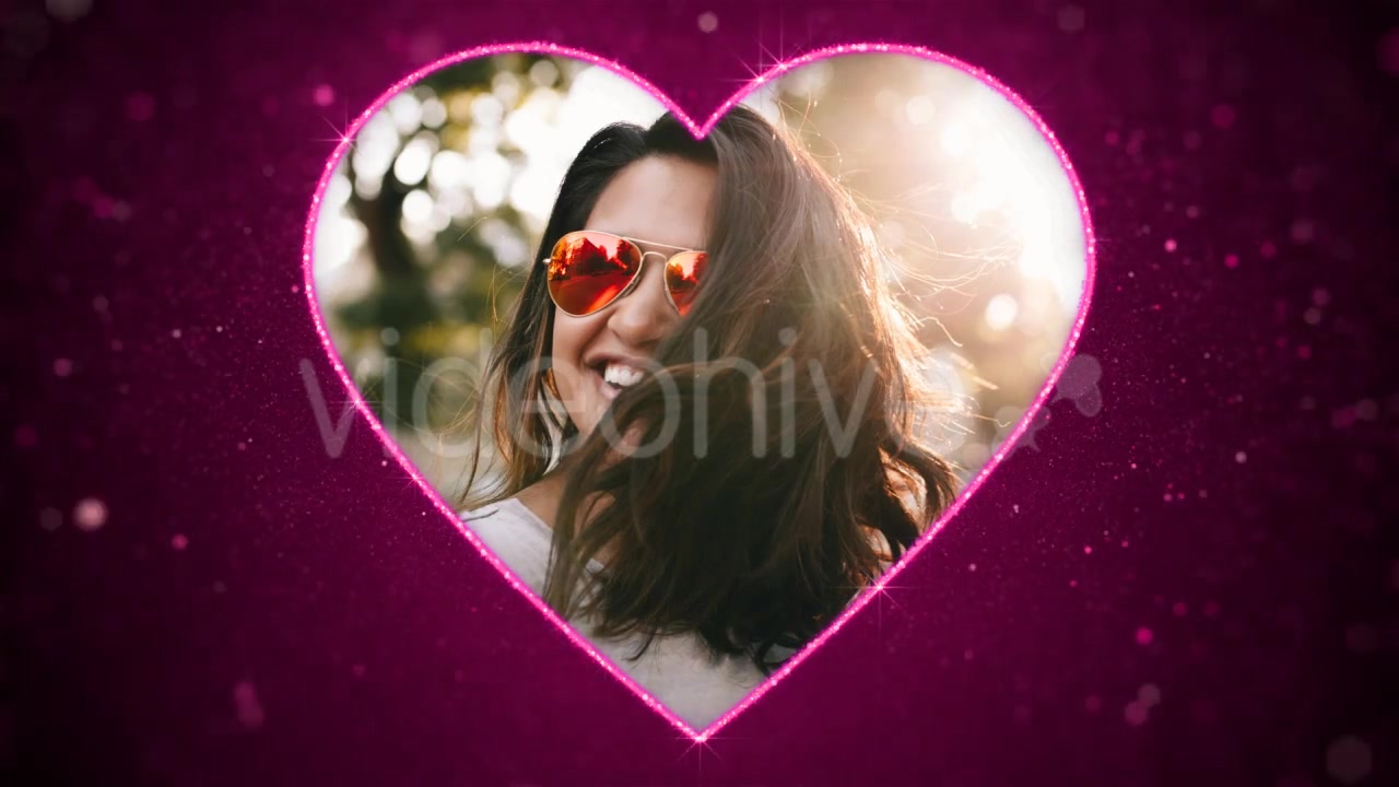 Valentine Heart Frame x 3 Colors Videohive 21322049 Motion Graphics Image 7