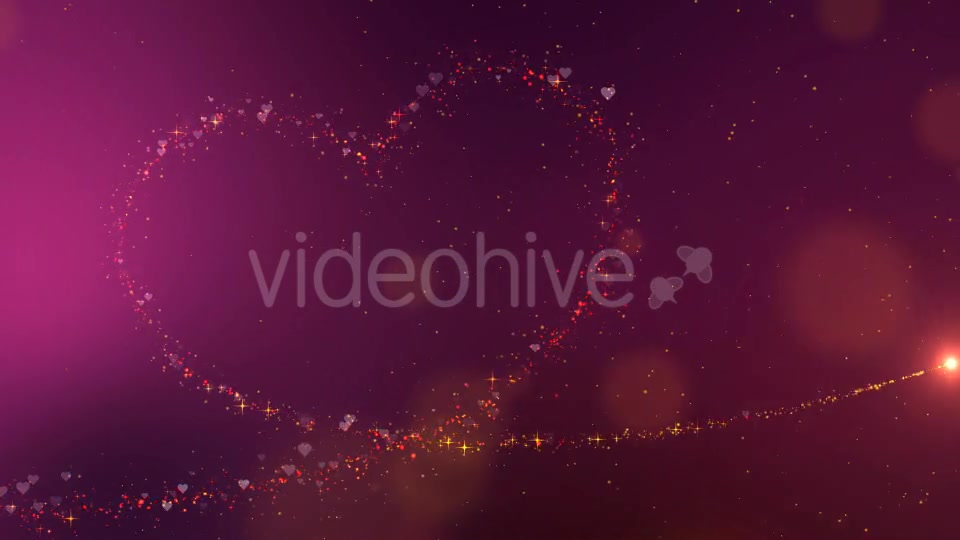 Valentine Heart Particles Background Videohive 21335709 Motion Graphics Image 2