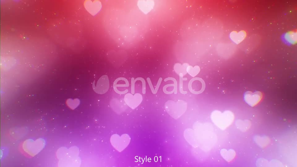 Valentine Hearts Videohive 25596667 Motion Graphics Image 1