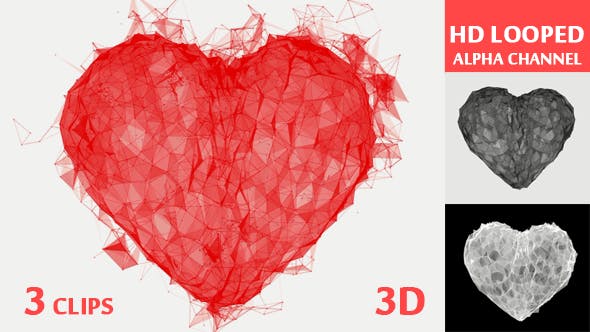 Valentines Day Heart Pulsing Pack - Videohive 21313608 Download