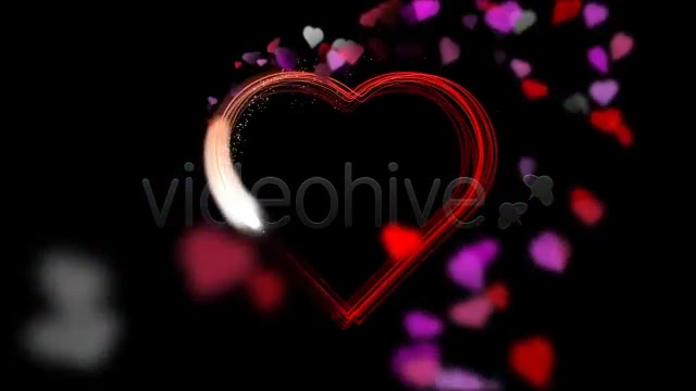 Valentines Day Hearts Animating 3 Looped Styles Videohive 3203084 Motion Graphics Image 11