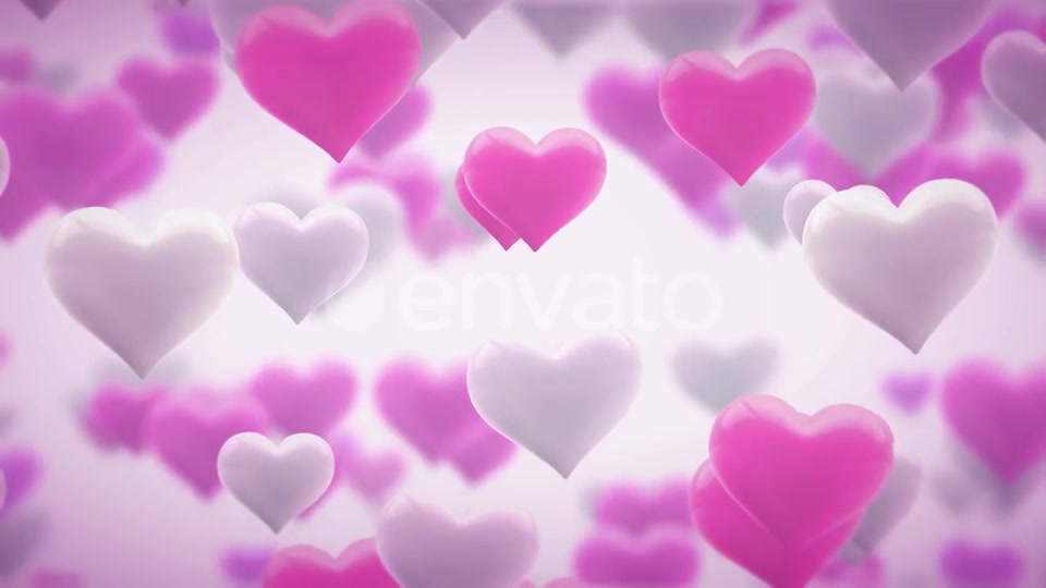 Valentines Hearts Background Videohive 23165868 Motion Graphics Image 3