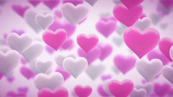 Valentines Hearts Background - Download Videohive 23165868