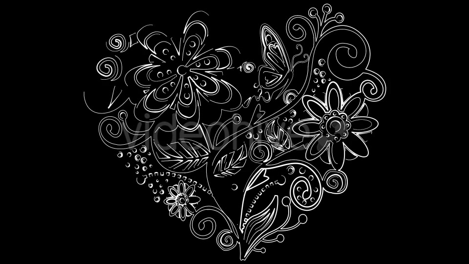 Valentines Hearts Calligrapy Videohive 14542679 Motion Graphics Image 10