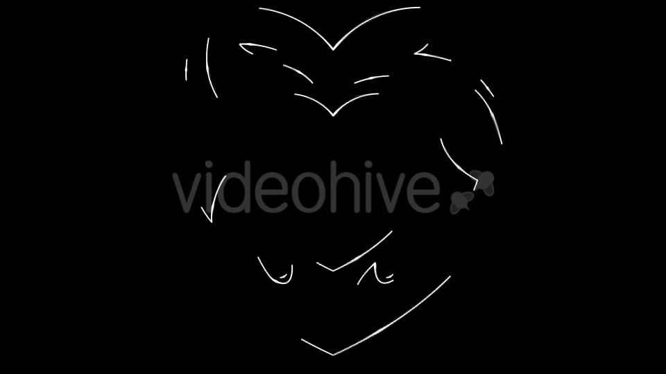 Valentines Hearts Calligrapy Videohive 14542679 Motion Graphics Image 11