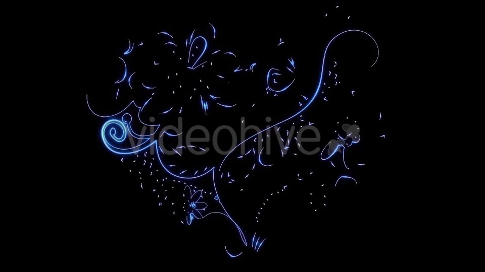 Valentines Hearts Calligrapy Videohive 14542679 Motion Graphics Image 3