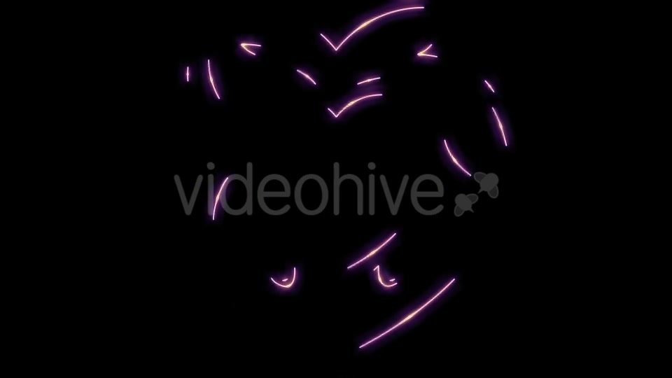 Valentines Hearts Calligrapy Videohive 14542679 Motion Graphics Image 5