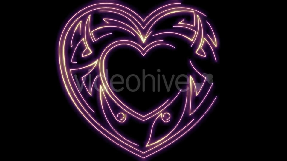 Valentines Hearts Calligrapy Videohive 14542679 Motion Graphics Image 6