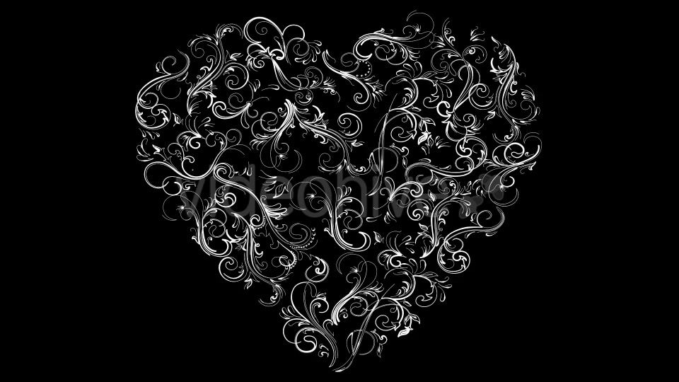 Valentines Hearts Calligrapy Videohive 14542679 Motion Graphics Image 8
