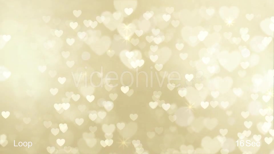 Valentines Hearts Gold 02 Videohive 21335719 Motion Graphics Image 2