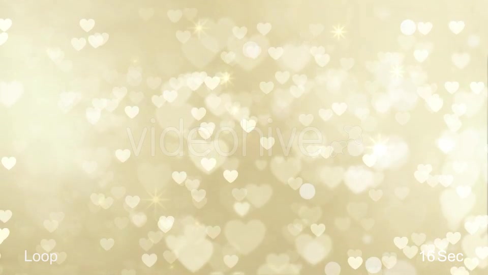 Valentines Hearts Gold 02 Videohive 21335719 Motion Graphics Image 3