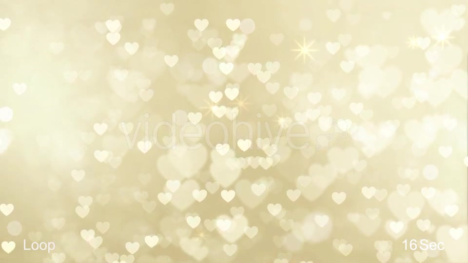 Valentines Hearts Gold 02 Videohive 21335719 Motion Graphics Image 5