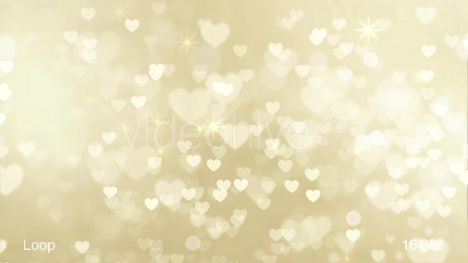 Valentines Hearts Gold 02 Videohive 21335719 Motion Graphics Image 6
