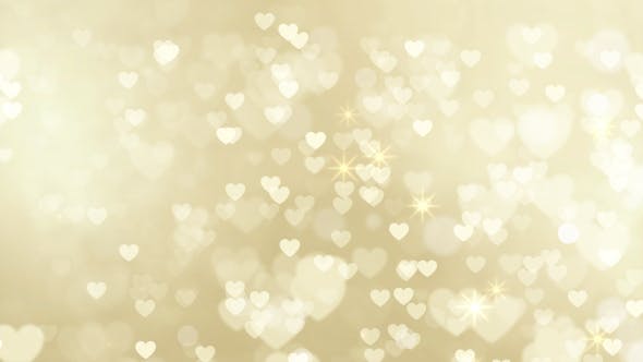 Valentines Hearts Gold 02 - Download 21335719 Videohive