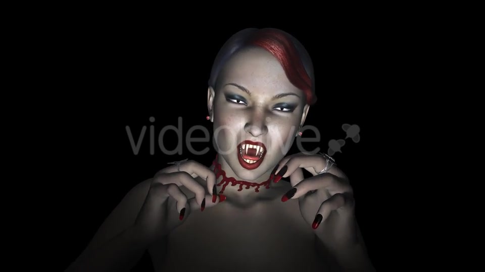 Vampire Chic Woman Videohive 11022960 Motion Graphics Image 3