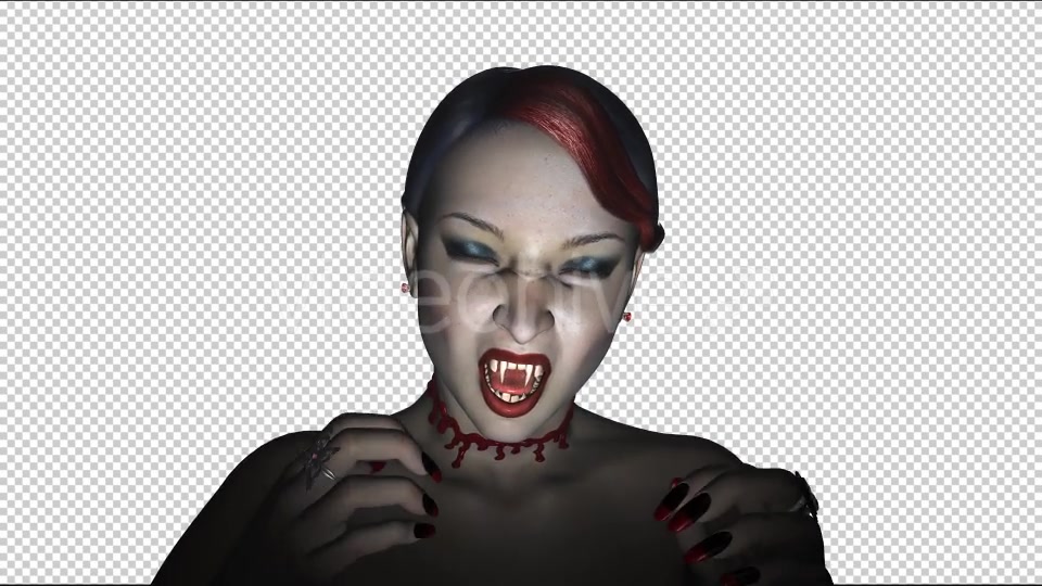 Vampire Chic Woman Videohive 11022960 Motion Graphics Image 6