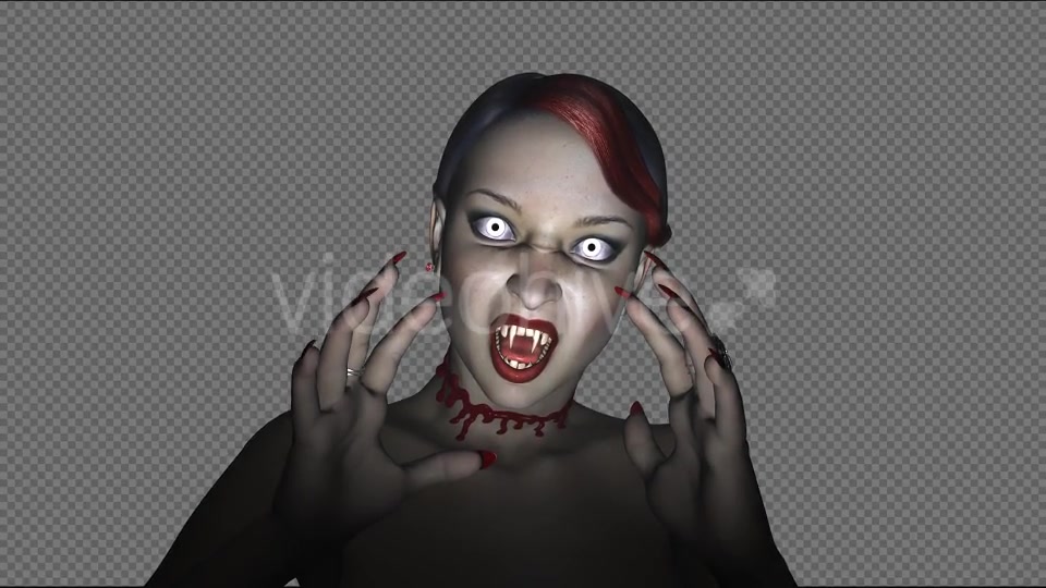 Vampire Chic Woman Videohive 11022960 Motion Graphics Image 7