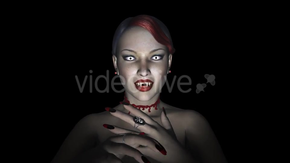 Vampire Chic Woman Videohive 11022960 Motion Graphics Image 9