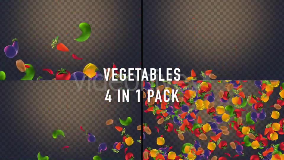 Vegetables Overlays Pack Videohive 20293425 Motion Graphics Image 2