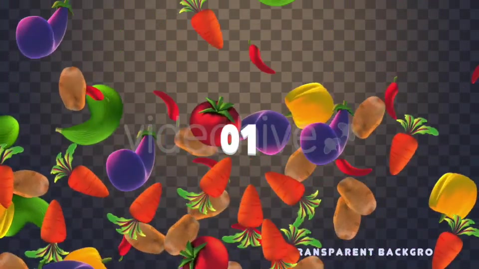 Vegetables Overlays Pack Videohive 20293425 Motion Graphics Image 6