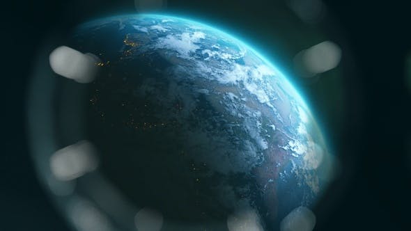 View Of Earth From Spaceship Window - Videohive 22647268 Download
