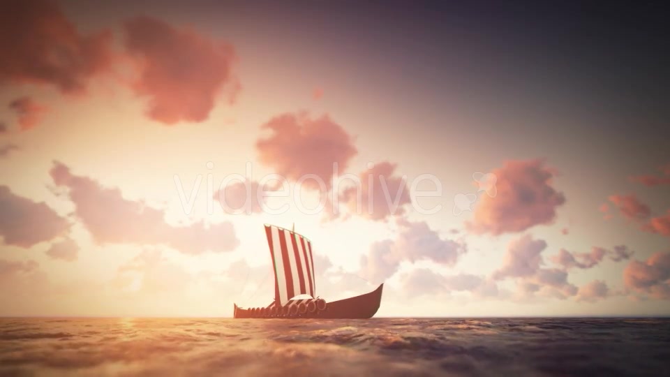 Viking Ship Drakkar Videohive 17103430 Motion Graphics Image 2