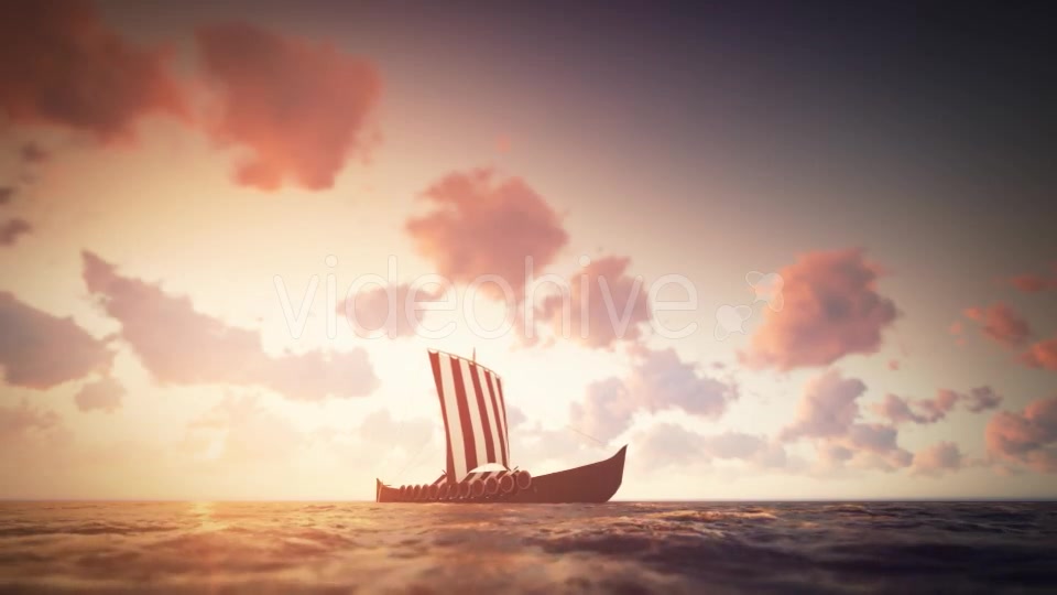 Viking Ship Drakkar Videohive 17103430 Motion Graphics Image 3