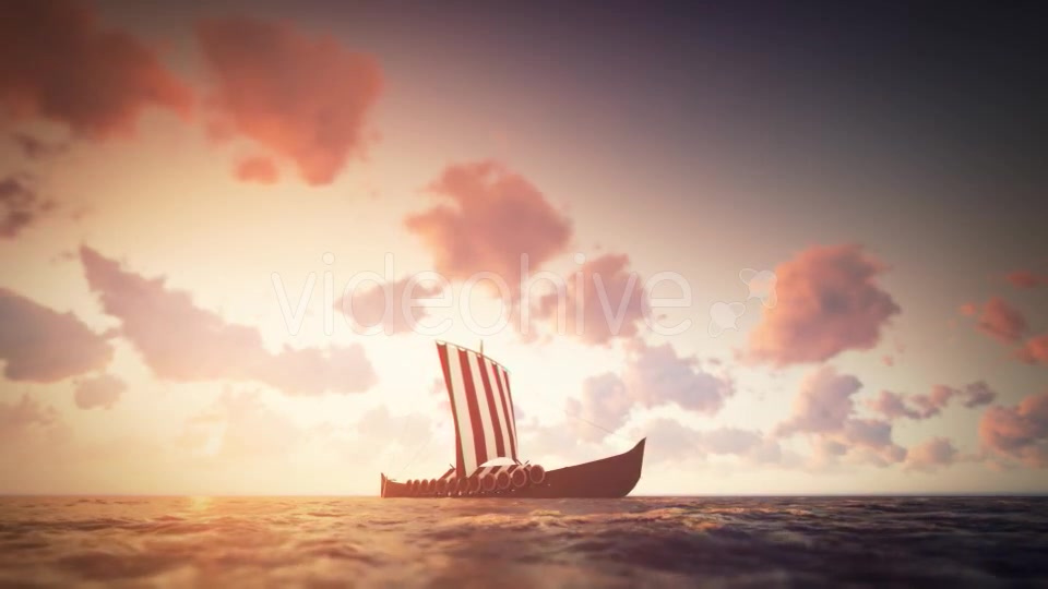 Viking Ship Drakkar Videohive 17103430 Motion Graphics Image 4