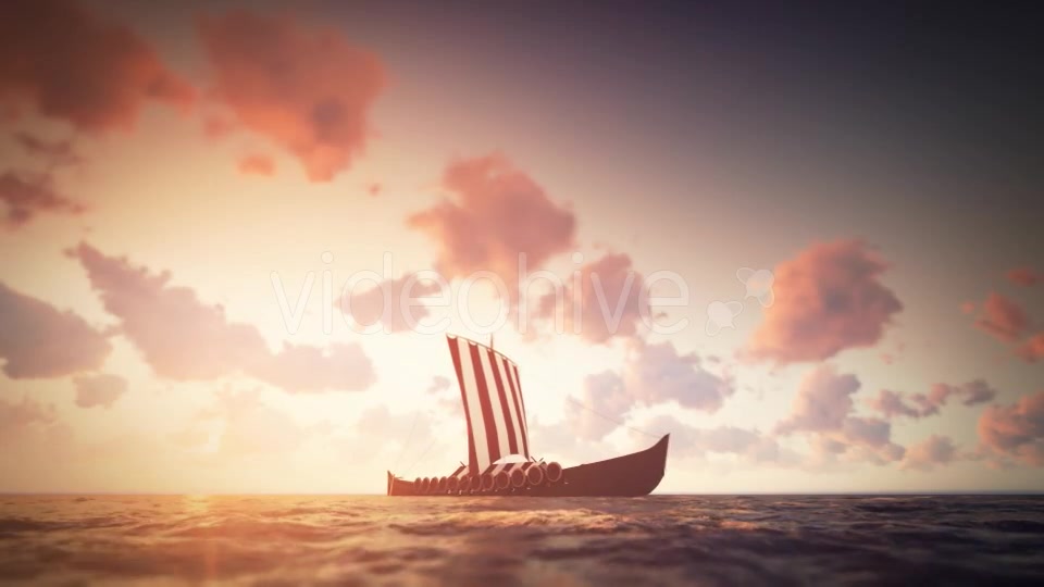 Viking Ship Drakkar Videohive 17103430 Motion Graphics Image 5