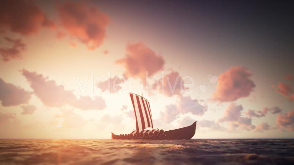 Viking Ship Drakkar Videohive 17103430 Motion Graphics Image 6