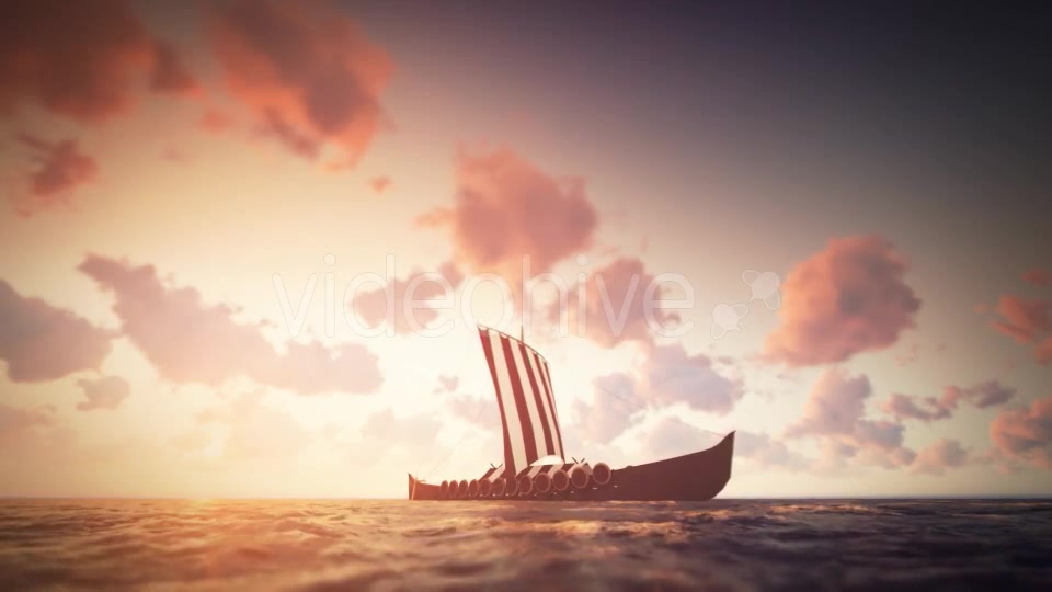 Viking Ship Drakkar Videohive 17103430 Motion Graphics Image 7