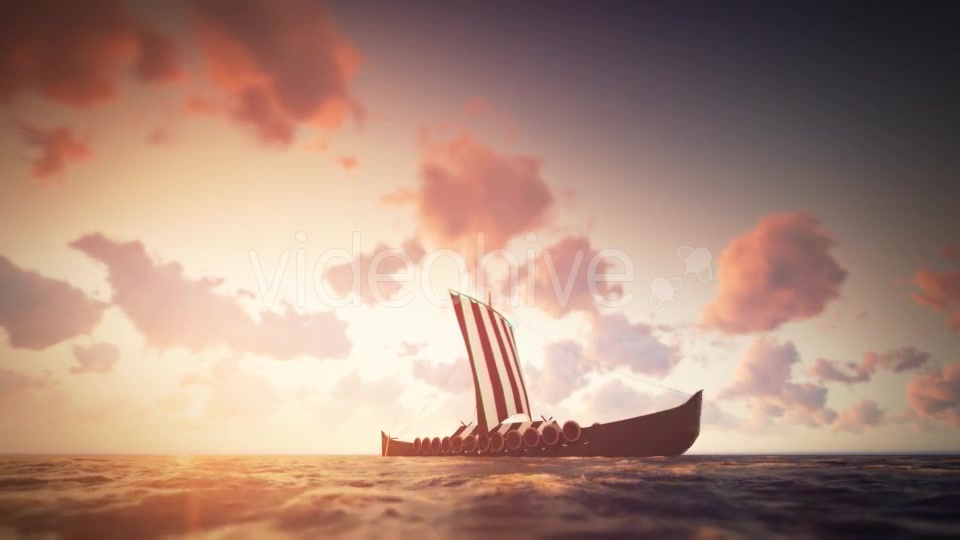 Viking Ship Drakkar Videohive 17103430 Motion Graphics Image 8