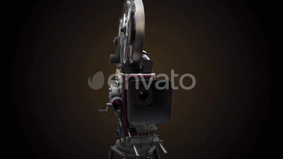 Vintage Movie Camera With Widening Shutter Videohive 21729921 Motion Graphics Image 10
