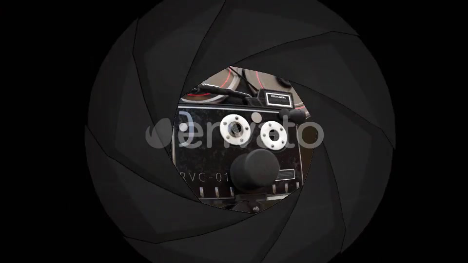 Vintage Movie Camera With Widening Shutter Videohive 21729921 Motion Graphics Image 6