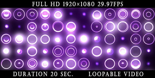 Violet Rings Background - 4498792 Videohive Download