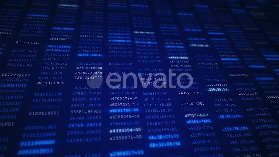 Visualization Screen of Internet Data Processing Videohive 23248224 Motion Graphics Image 10