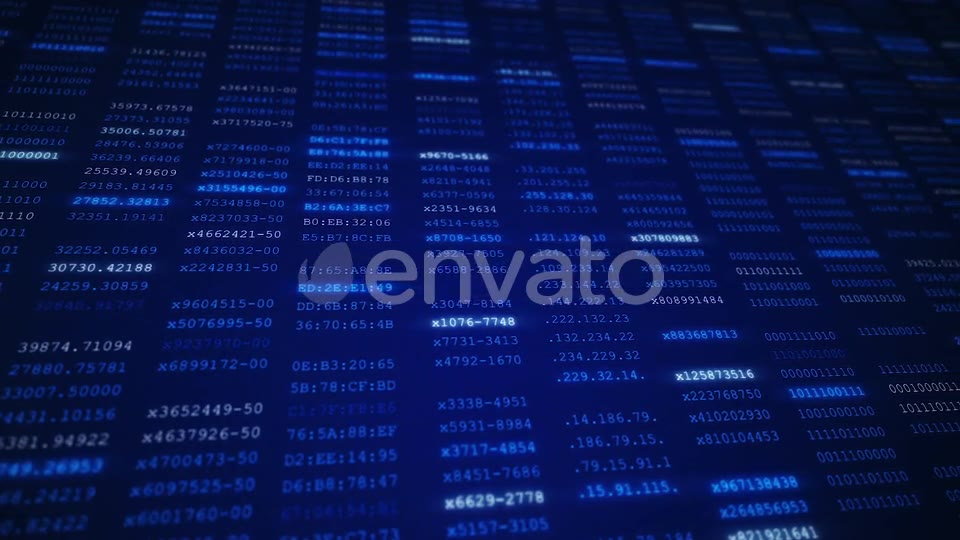 Visualization Screen of Internet Data Processing Videohive 23248224 Motion Graphics Image 2