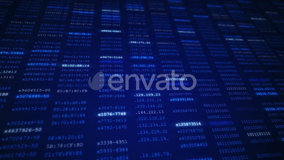 Visualization Screen of Internet Data Processing Videohive 23248224 Motion Graphics Image 3