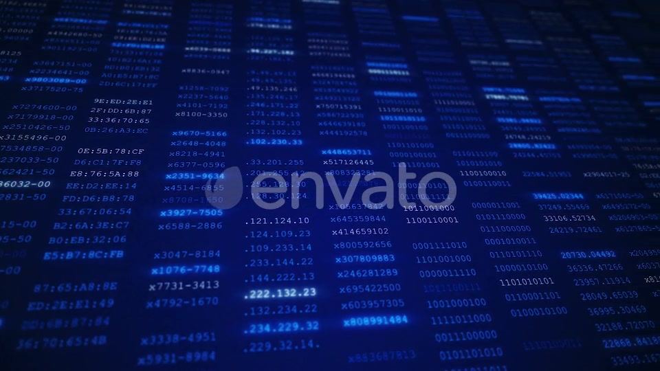 Visualization Screen of Internet Data Processing Videohive 23248224 Motion Graphics Image 4