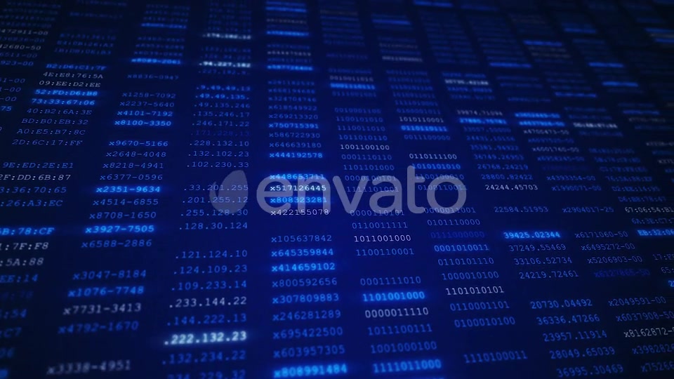 Visualization Screen of Internet Data Processing Videohive 23248224 Motion Graphics Image 5