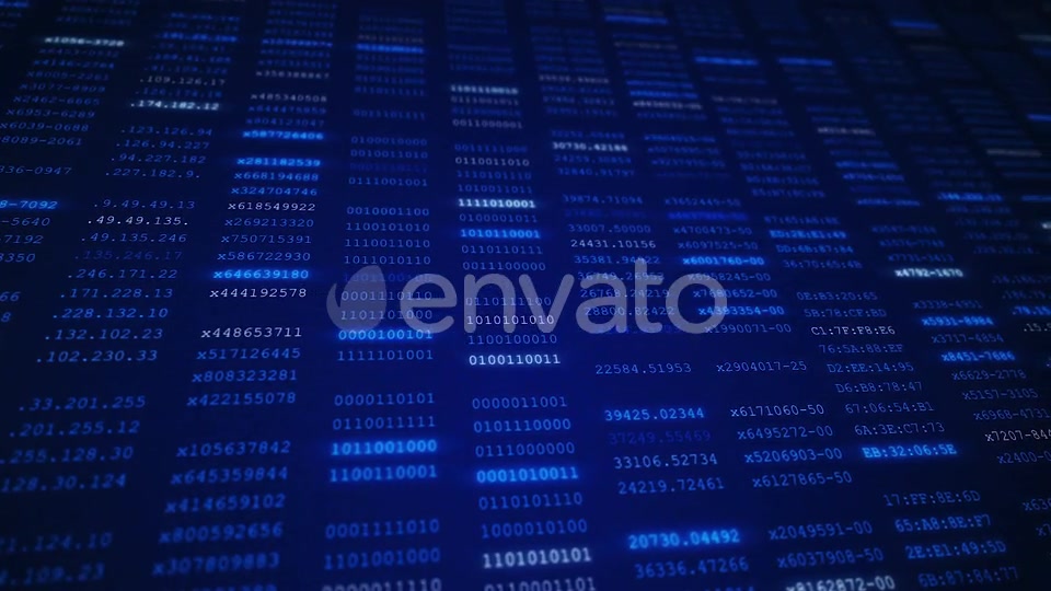 Visualization Screen of Internet Data Processing Videohive 23248224 Motion Graphics Image 7